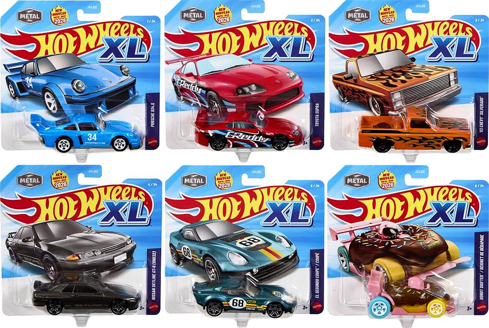 Hot Wheels XL 1:43 Scale Assortment